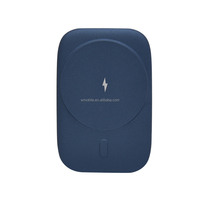 Prix de gros Petite mini banque d'alimentation 5000 mAh Chargeur de station de banque d'alimentation sans fil pour iPhone