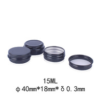 5ml-100ml 200ml 250ml 300ml Kaleng Aluminium Putih Hitam Matte Perak Wadah Kosmetik untuk Stoples Krim Kosong Kaleng Aluminium