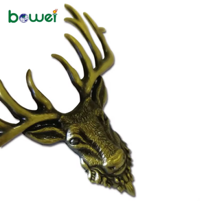 Custom <span class=keywords><strong>tutti</strong></span> <span class=keywords><strong>i</strong></span> tipi goffrato etichetta di vino impermeabile forte colla adesiva lega di artigianato in metallo - Product Image 5