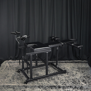 BDSM seksmeubilair beenliftstoel slaven trainingshulpmiddelen gespleten been <span class=keywords><strong>bondage</strong></span> vastgebonden vaste armbeugels speelgoed - Product Image 4