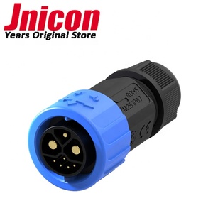 50Amp hiện tại không thấm nước IP65 2 + 1 + 5 pin E-xe đạp pin sạc kết nối điện - Product Image 1