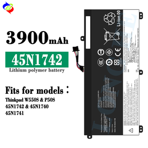 แบตเตอรี่แล็ปท็อป Hot Sale 45N1742 45N1743 สำหรับ <span class=keywords><strong>Lenovo</strong></span> <span class=keywords><strong>ThinkPad</strong></span> T550 <span class=keywords><strong>T560</strong></span> W550S 45N1741 45N1740 00NY639 SB10K12721 แบตเตอรี่ใหม่ - Product Image 2