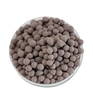 Construction Backfill Gardening High Adsorption Light Red Or Grey Color Coated Red Clay Sand Ceramic Ball 3 Ceramsite Clay Balls