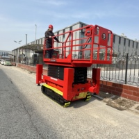 Stabilisateurs hydrauliques de 10 à 14 m offrant un nivellement à un bouton pression, 360° °   Maniabilité sur site et adaptabilité tout-terrain, levage à ciseaux