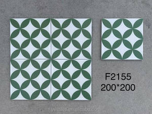 Hiện đại 200*200mm vuông bóng màu xám sứ gạch biệt thự phòng khách ngoài trời phòng tắm hội trường firebrick trang trí tường - Product Image 2