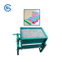 Utiliser le plâtre de paris comme matière première cuivre manuel école craie faisant la machine