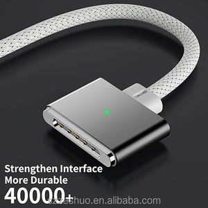 140W Loại C để từ <span class=keywords><strong>3</strong></span> Cáp với nylon áo khoác và bện che chắn Tương thích với MacBook Pro/không khí - Product Image 2