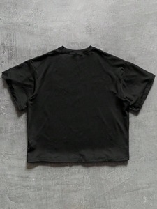 T-shirts décontractés d'été pour hommes avec imprimés graphiques et lettres, usine de vêtements, personnalisation disponible.F10 - Product Image 2