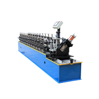 Perno de acero metálico y perfil de paneles de yeso de pista Máquina formadora de rollos CU Máquina formadora de acero ligero