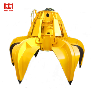 בנייה באיכות גבוהה עבודות שימוש במנוף הידראולי לתפוס דלי חופר לתפוס גרוטאות מתכת - Product Image 3