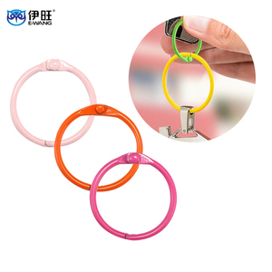 YIWANG красочные навесные кольца, связывающее кольцо, свободные листовые связывающие кольца для карт-вспышек - Product Image 2