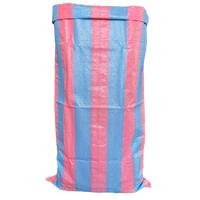 Sac tissé en polypropylène, sacs tissés rouges et bleus de 50 kg et 100 kg, sacs en plastique pour riz, maïs, aliments pour animaux, farine, semences, maïs, impression personnalisée