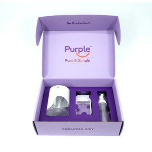 Boîtes cosmétique en papier kraft, coffret personnalisé pour cils, perruques, emballage de cuticules, <span class=keywords><strong>gel</strong></span>, emballage à <span class=keywords><strong>ongles</strong></span> avec bouteille carrée - Product Image 3