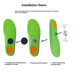 Tốt nhất Giày đế với airtag chủ cho giày dép <span class=keywords><strong>GPS</strong></span> Tracker chân chèn Air tag lót cho trẻ em ông già - Product Image 6