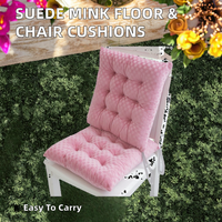 Coussin de chaise carré en polyester/coton écologique pour l'extérieur, coussin de sol, coussin de méditation, yoga, salon, canapé