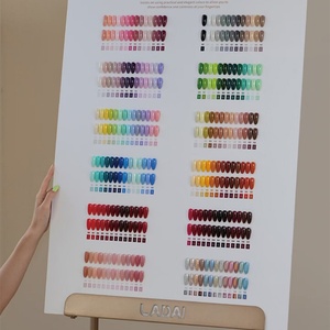 ชุดทำเล็บเจลวีแกน HEMA Free ยี่ห้อลาดาย หลายสี ชุดเจลยูวีสำหรับทำเล็บ คุณภาพระดับซาลอน แบบลอกออกได้ อุปกรณ์ทำเล็บ - Product Image 1