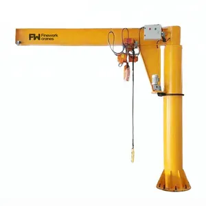 Taller de contrapeso de giro fijo Jib Crane 5 ton 10 Ton