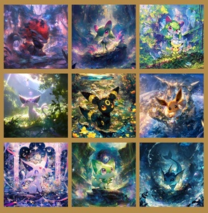 การ์ดเกมสะสมอนิเมะสาวน้อยเอลฟ์น่ารัก 6 อันดับแรกของโลก โปเกมอน B5 จาก Wholesale Art Realm - Product Image 6