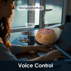 Difusor de aroma de aromaterapia de 400ml con control remoto, luz LED de 7 colores que cambia de color, <span class=keywords><strong>Spa</strong></span> para oficina en casa - Product Image 5