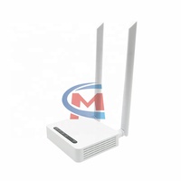 WIFI ONU Laris Manis Terminal Jaringan Optik ZC-501W XPON ONU FTTH 1GE+2.4G 4G Hemat Energi Besi GTGH Putih Pemasangan Sederhana