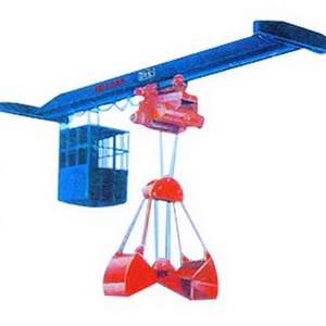 LDZ Type Single Girder Overhead Grab Crane for Safe Bulk Material Handling - Product Image 1