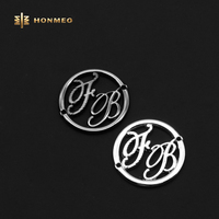 HONMEO Fabricant en gros d'étiquettes métalliques personnalisées pour jeans, étiquettes en alliage de zinc pour vêtements, étiquettes métalliques personnalisées avec logo de marque
