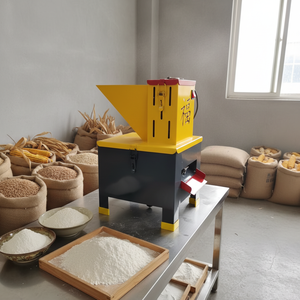 Electric Grain Fine Pulverizer <strong>Grinder</strong> Mini Soybean Maize Corn Rice Wheat Flour Milling Machines Alloy Material 100kg/h Capacity - Product Image 1