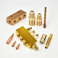 Instrument Parts Accessories OEM ODM Copper Brass Precision Micro CNC Turning Parts Universal CNC Parts for Pipe Fittings