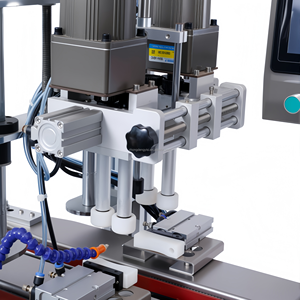 Equipo de Línea de Llenado de Botellas Cosméticas PET Multifuncional Totalmente Automático, Incluye Tapado, Etiquetado, Cinta Transportadora y Motor Principal - Product Image 4