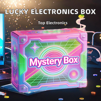 Boîte Mystère Surprise Avancée Haute Valeur 5 Pièces : Écouteurs TWS, Montre Connectée, Téléphone, Manette de Jeu, Électronique 3C pour Fêtes