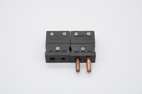 Vente d'usine chaude connecteurs de prise de courant industriels thermocouple mâle et femelle prise de connexion à 2 broches