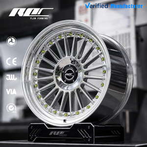 Jantes Concaves Roc Chromées 4x108 5x120 5x112 pour Voitures 17 18 19 Pouces, Fabrication Flow Forming, pour <span class=keywords><strong>Alpina</strong></span> <span class=keywords><strong>BMW</strong></span> E60 E39 E38 <span class=keywords><strong>E34</strong></span> - Product Image 1