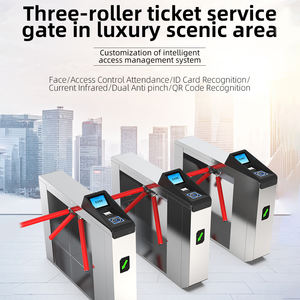 Mecanismo de Torniquete Trípode Semiautomático de Alta Calidad, Barrera de Torniquete Trípode Vertical de Altura Media para Control de Acceso a Gimnasios - Product Image 6