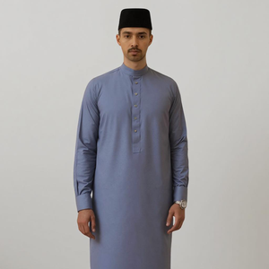 Malaysia Supplier Women's Casual Autumn Jubah Moden Pleated Hooded Ironless Kain Sejuk Raya 2025 Regular Fit B2B Ready Stock - Product Image 5