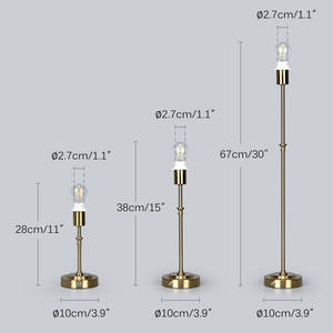 Chất lượng cao ăn ánh sáng vải có thể sạc lại Bảng Đèn bóng râm cho nhà hàng USB Bảng Đèn pin <span class=keywords><strong>Led</strong></span> bảng đèn - Product Image 5