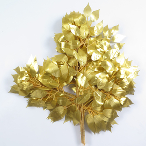 Planta artificial de los deseos, árbol anyan artificial, grande, dorado - Product Image 6