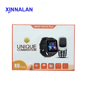 Ensemble de montres de sport en gros avec écouteurs TWS, kit de chargeur sans fil X9 Mini Phone PLUS et montres connectées - Product Image 1