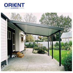 Auvent de terrasse Auvent d'ombrage en aluminium personnalisable Couverture d'auvent de terrasse imperméable et résistante à la chaleur pour véranda - Product Image 2