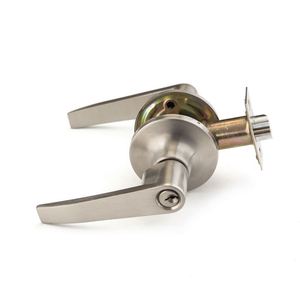 WEKIS Entry Stainless Steel Keyless 60mm Backset Mortise <b>Lock</b> Lever Handle Universal Door Knob Hardware 3 <b>Keys</b> ANSI Grade 2 - Product Image 3