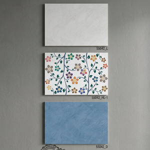 Azulejos de Pared de Cerámica Resistentes al Agua y al Desgaste Vistaar de 300x450 mm, Diseño Japonés, Superficie Brillante, Color Oscuro, para Uso en Baños - Product Image 1