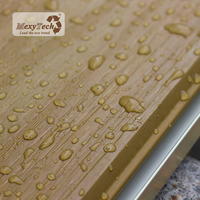 Surface antidérapante à faible entretien Ponton en aluminium à grain de bois