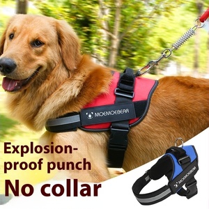 多機能ペット犬の胸と背中屋外の青いペット犬の胸と背中 - Product Image 4