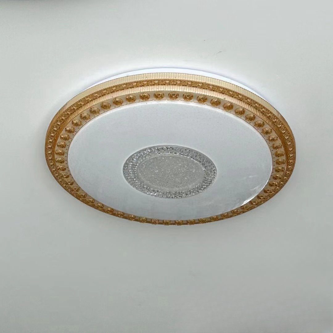 Luxury Style Home Hotel Villa Indoor Decoration Crystal Modern Square Round Led Ceiling Lamp