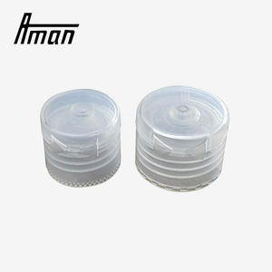 Tapa abatible industrial de PP 20/410 para envases, tapa de plástico a prueba de fugas con boquilla abatible 24/410 para botellas de gel de ducha y desinfectantes de manos - Product Image 4