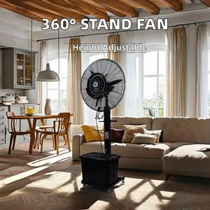 Star Dreaming Exercise Girl Cheap 360 Electrical Stand Fan Modern 10 <b>Power</b> Adjustable Style Free Floor <b>Tower</b> Pedestal Fans - Product Image 2