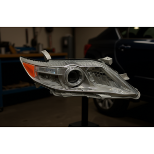 Faro Halógeno para 2010-2011, Lado Derecho, Negro, Repuesto Nuevo, Sistema de Iluminación Automotriz de 12V, P0979 - Product Image 2