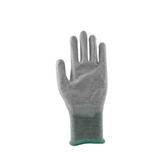 Guantes antiestáticos ESD con fibra de carbono de alta resistencia Guantes DE TRABAJO DE PU para construcción y reparación de PC - Product Image 3