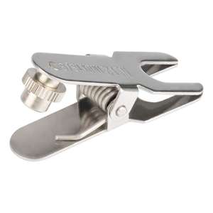 Penjepit Bola Baja Tahan Karat HAIJU LAB Ukuran 12, Penjepit Sambungan Bola, Penahan Tipe Sekrup, Mur Pengunci, Penjepit Laboratorium - Product Image 3