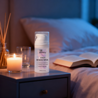 Masque Gel Facial Nuit Éclatant en Gros pour Peaux Sèches : Hydratation Profonde, Réparation, Apaisement, Éclaircissement et Lissage de la Peau