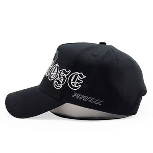 5 Panel Baseball Cap Custom Embroidery Logo Premium Structured Sport Baseball Hats - Product Image 3